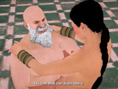 The Father-in-law Quenched His Cock's Thirst by Fucking His Daughter-in-law