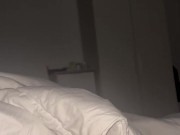 Tocándome rico para ir a descansar 12/16