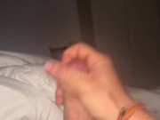 Tocándome rico para ir a descansar 14/16