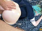 cute schoolgirl with glasses loves sex after school 11/16