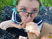 cute schoolgirl with glasses loves sex after school 3/16