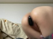 美少女JKがアナル拡張して広がった尻穴をひくひくさせる 14/16