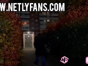 my wife's friend at the cafe