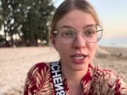 Walk you on the beach on a leash 🐕