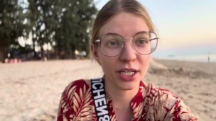 Walk you on the beach on a leash 🐕