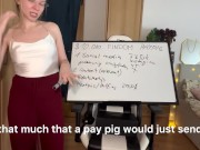 How to make $10.000 a month in FINDOM 10/16