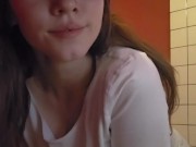 A beautiful girl teases you and loves to do it