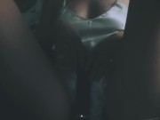 Моя мокрая киска больше не может терпеть, вечерний дроч 2/16