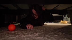 Stuck Under Bed after Workout, what did you put inside me?!