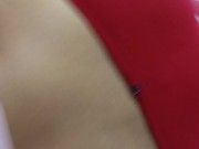 Dirty stepmother lets her stepson touch her ass and tits and then asks him to fuck her hard.