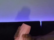 Masturbation en solo 🍆💦تكفيتة على ترمة غليضة 15/16