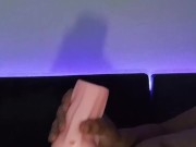 Masturbation en solo 🍆💦تكفيتة على ترمة غليضة 7/16