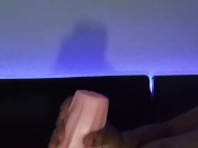 Masturbation en solo 🍆💦تكفيتة على ترمة غليضة 8/16