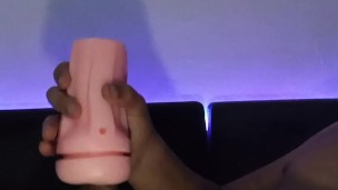 Masturbation en solo 🍆💦تكفيتة على ترمة غليضة