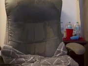 Hot Latino Thug Tatted Up Talking Dirty and Masturbating and Cums Hard On Table While On Phone 15/16