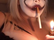 Smoke with me and play with my tits *full video on OF* 15/16