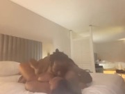 BIG BOOTY GETS TOSSED EVERY WAY BUT LOOSE WHILE GORILLA PUNCHER THUMPING WET PUSSY!!!!!!!! 7/16
