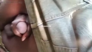 Horny garden boy masturbation before work part 1