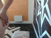 примерка стрингов на секуальную попу МИЛФЫ 3/16