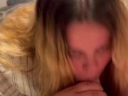 Sex Slave gives out extreme blowjob 13/16