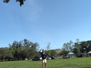 RexiTron public bullwhip cracking, meta glasses 11/16