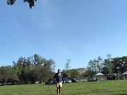 RexiTron public bullwhip cracking, meta glasses 8/16