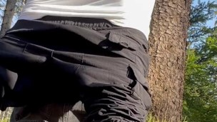 Master and Max fucks hard public Stepdaddy in the forest sneakers foot socks smelly stinky twink