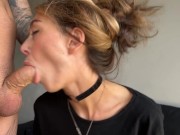 Hot girl sucks big cock💦 7/16