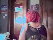 Thick mixed girl shakes ass 11/16