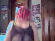 Thick mixed girl shakes ass 12/16