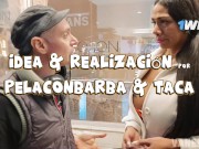 INTERRACIAL:FLACO se folla MORENA fitness de TETAS ENORMES y CULO GRANDE. VANEMILFIT - PELACONBARBA 1/16