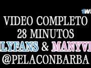 INTERRACIAL:FLACO se folla MORENA fitness de TETAS ENORMES y CULO GRANDE. VANEMILFIT - PELACONBARBA 16/16