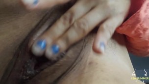 Grandpa sends candy and I send him a video of me milking my juicy pussy, huge tits and ass.