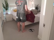 Sneaky Step Sis Swaps with my Tantaly Sex Doll behind my back 4/16