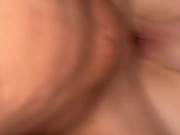 Husband left and she begged to get fucked raw 12/16