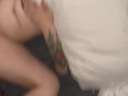 Husband left and she begged to get fucked raw 7/16