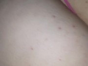 Beating my dick off in my sneaky link stepsister thick fat white ass 😈🥖 13/16