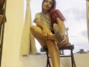 Kiss My Feet or Stay Pathetic | Latina Foot Domination 9/16