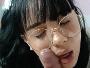 Colegiala hace una mamada su maestro para subir nota 16/16