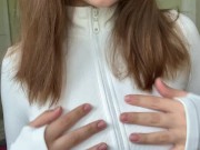 BIG TITS!!! Skin on fire... and not because of the weather 💦🔥 2/16