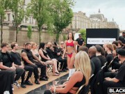 BLACKED Gorgeous Duo Stefany Kyler And Lia Lin Take On Jason Luv's Massive BBC 12/16