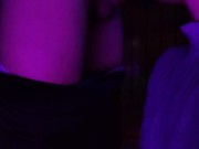 Mi novio se demoró y terminé chupandosela al patovica del boliche, por poco me descubre!!! 12/16