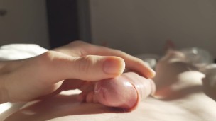 Playing with my precum