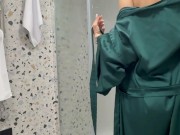 I accidentally left my camera in my stepsister's shower. She has such a nice butt. 5/16