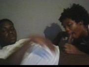 Step Uncle Ate me Out WHILE I Swallowed his Black Cock  On FANSLY LIVE 8/16