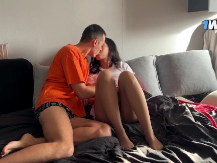 Passionate Kisses Real Couple's Intimate Moments