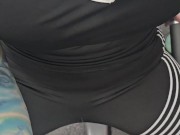 Tight Leggings Cameltoe Thigh Workout at the Gym 2/16