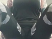 Tight Leggings Cameltoe Thigh Workout at the Gym 6/16