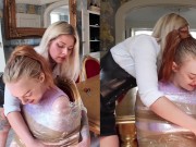 Interviews, ClingFilm Bondage And Vibrator Orgasms 15/16