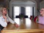 Interviews, ClingFilm Bondage And Vibrator Orgasms 2/16